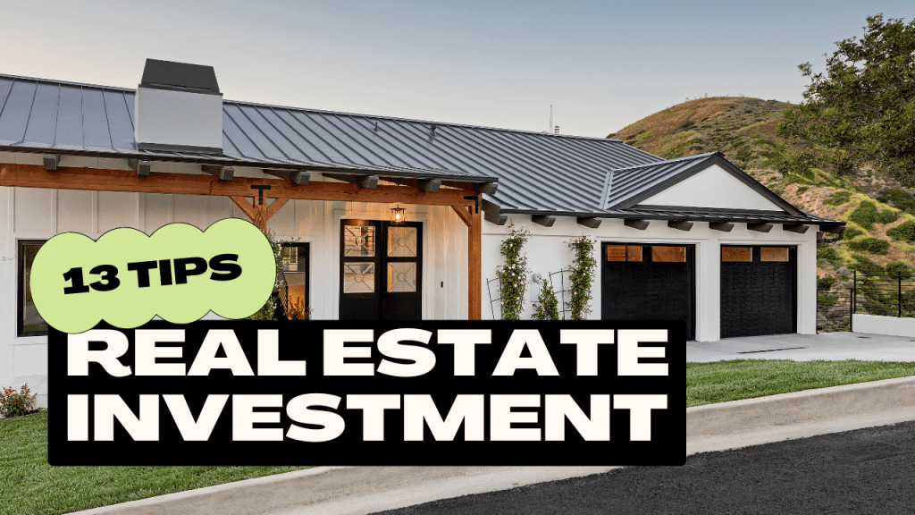 Real Estate Investing Tips