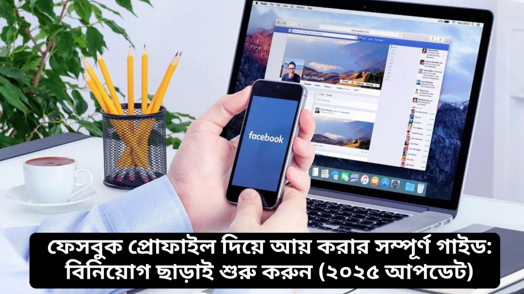ফেসবুক প্রোফাইল দিয়ে আয় করার সম্পূর্ণ গাইড বিনিয়োগ ছাড়াই শুরু করুন (২০২৫ আপডেট)